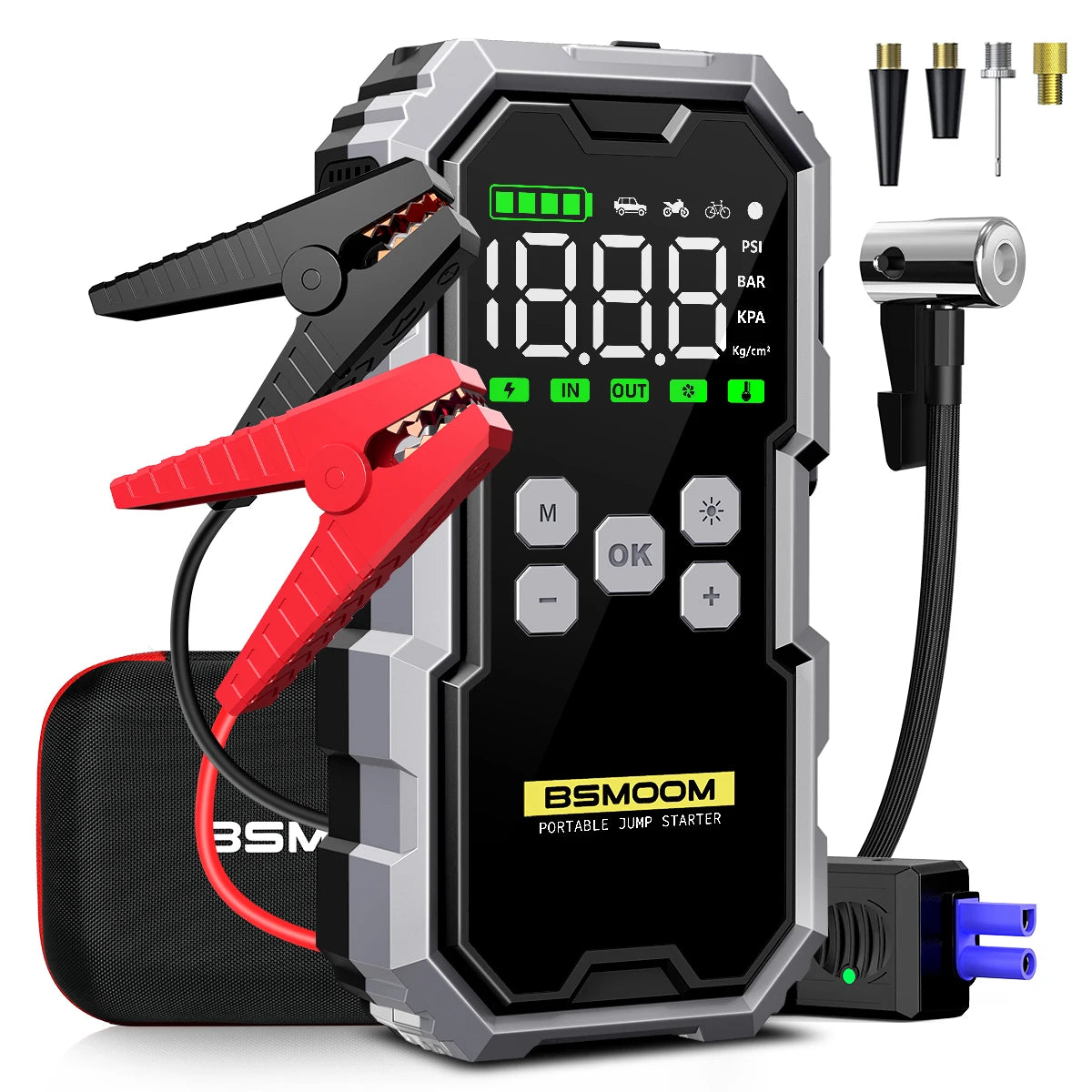 12V 7000A Car Jump Starter / Air Compressor.