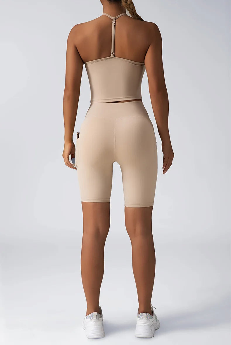 Women's Seamless 2 Piece Workout Sports Wear.