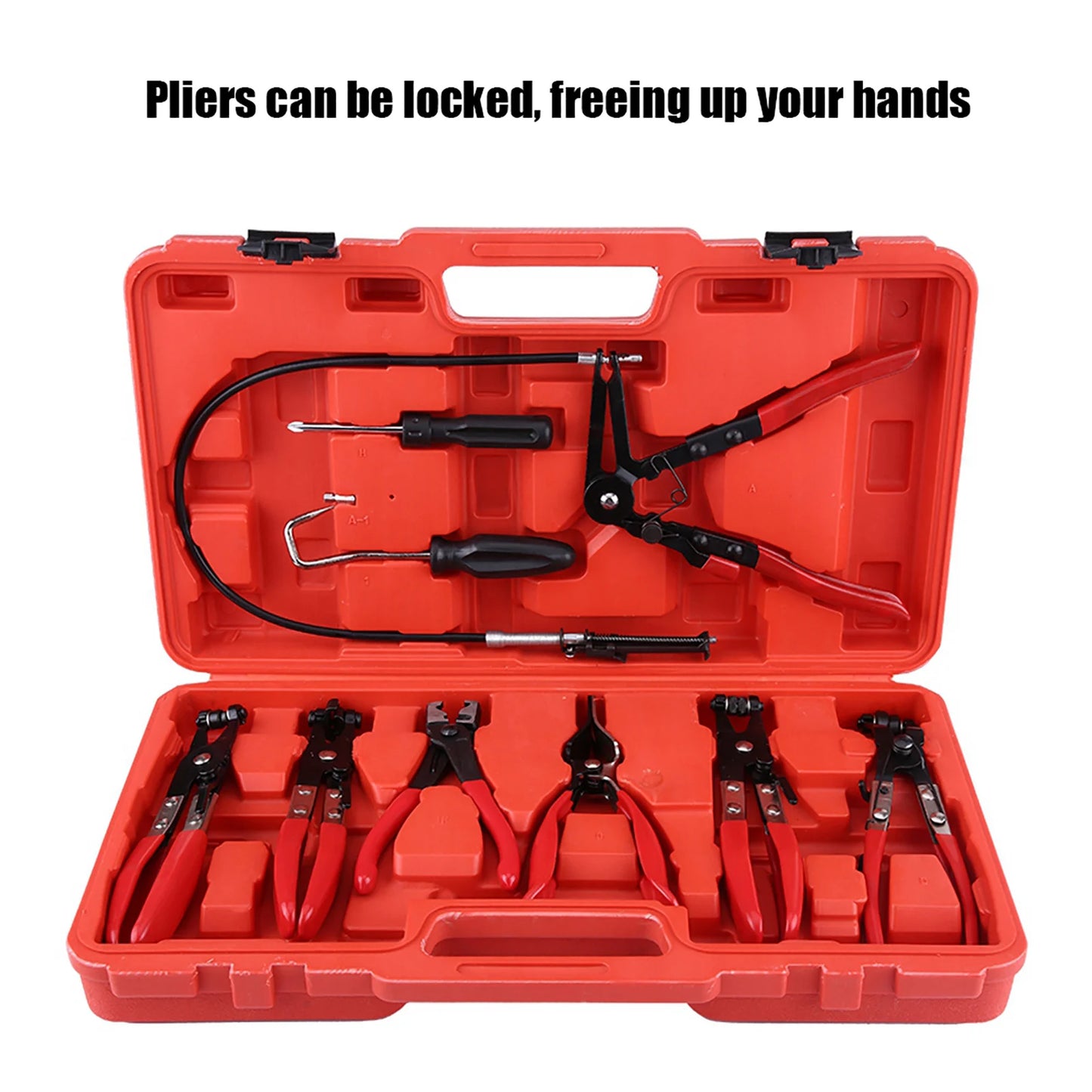 Flexible Hose Clamp Clip Plier Set .