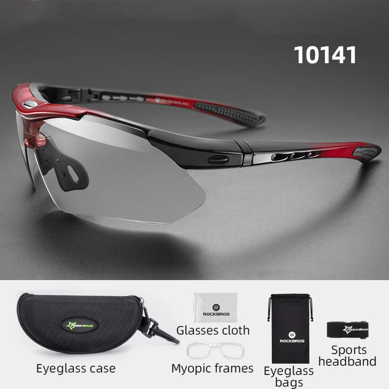 ROCKBROS Polarized Sport Sunglasses for Men/ Women UV400.