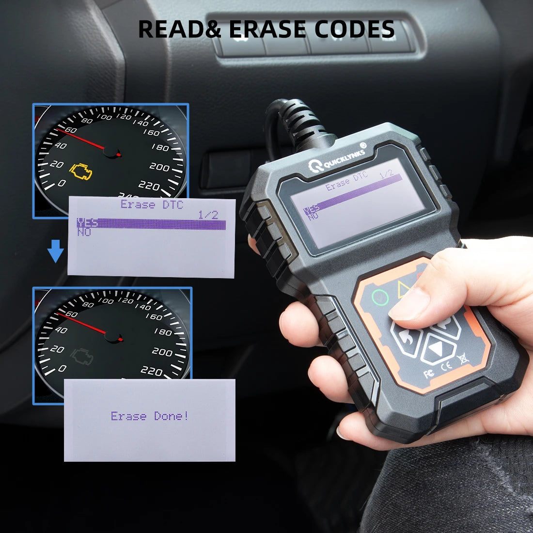 Car Full OBD2/EOBD Scanner/Code Reader Scanner.