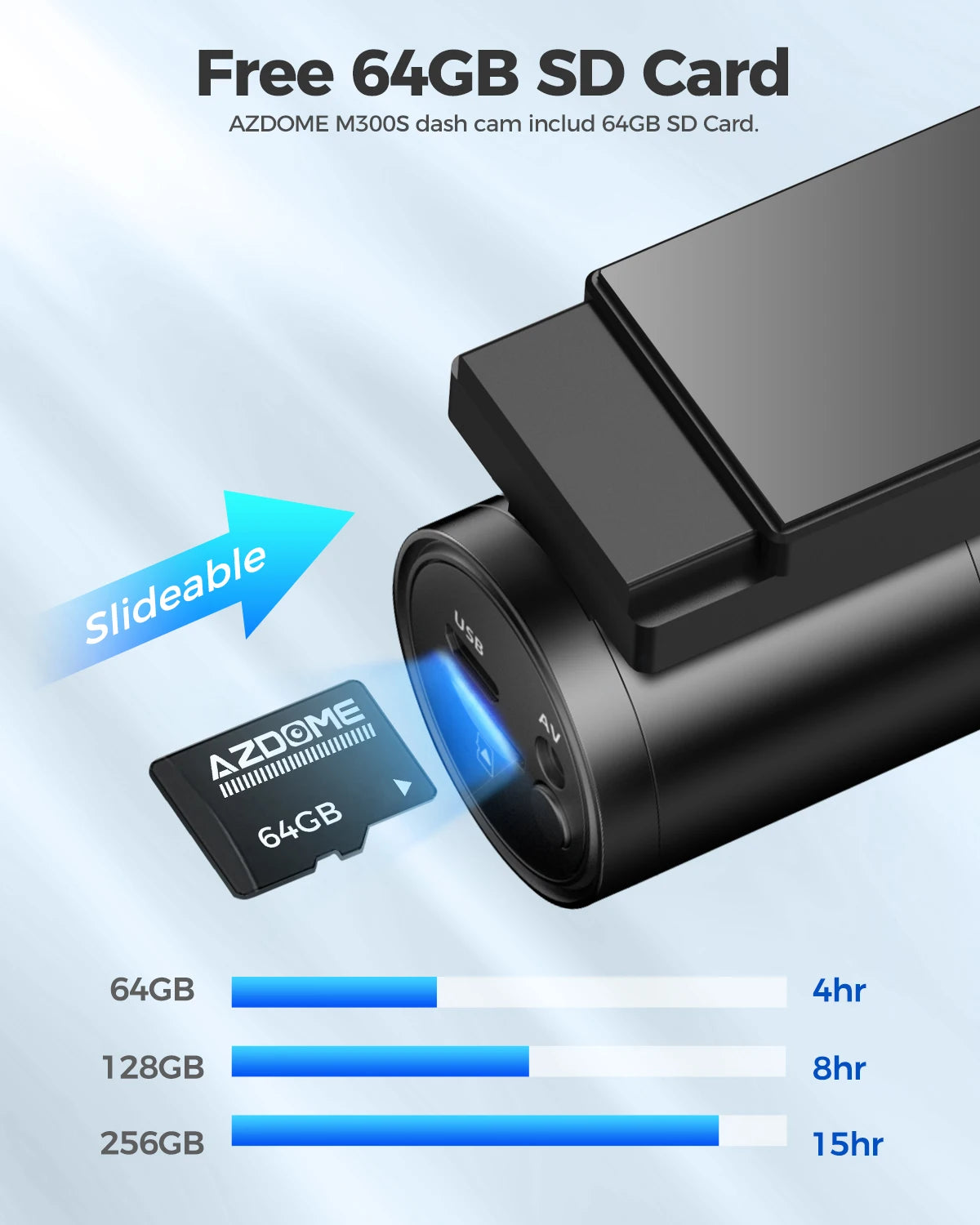 4K Dash Cam Front and Rear