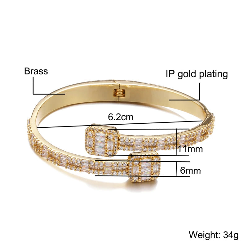 Men's/Women's 6mm Zirconia Bracelets.