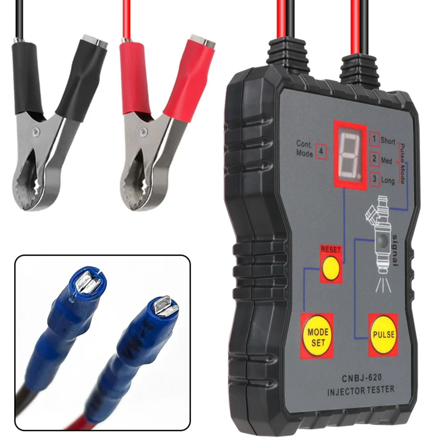 12V Car Fuel Injector Tester/ Motorcycle Diagnostic Tool.