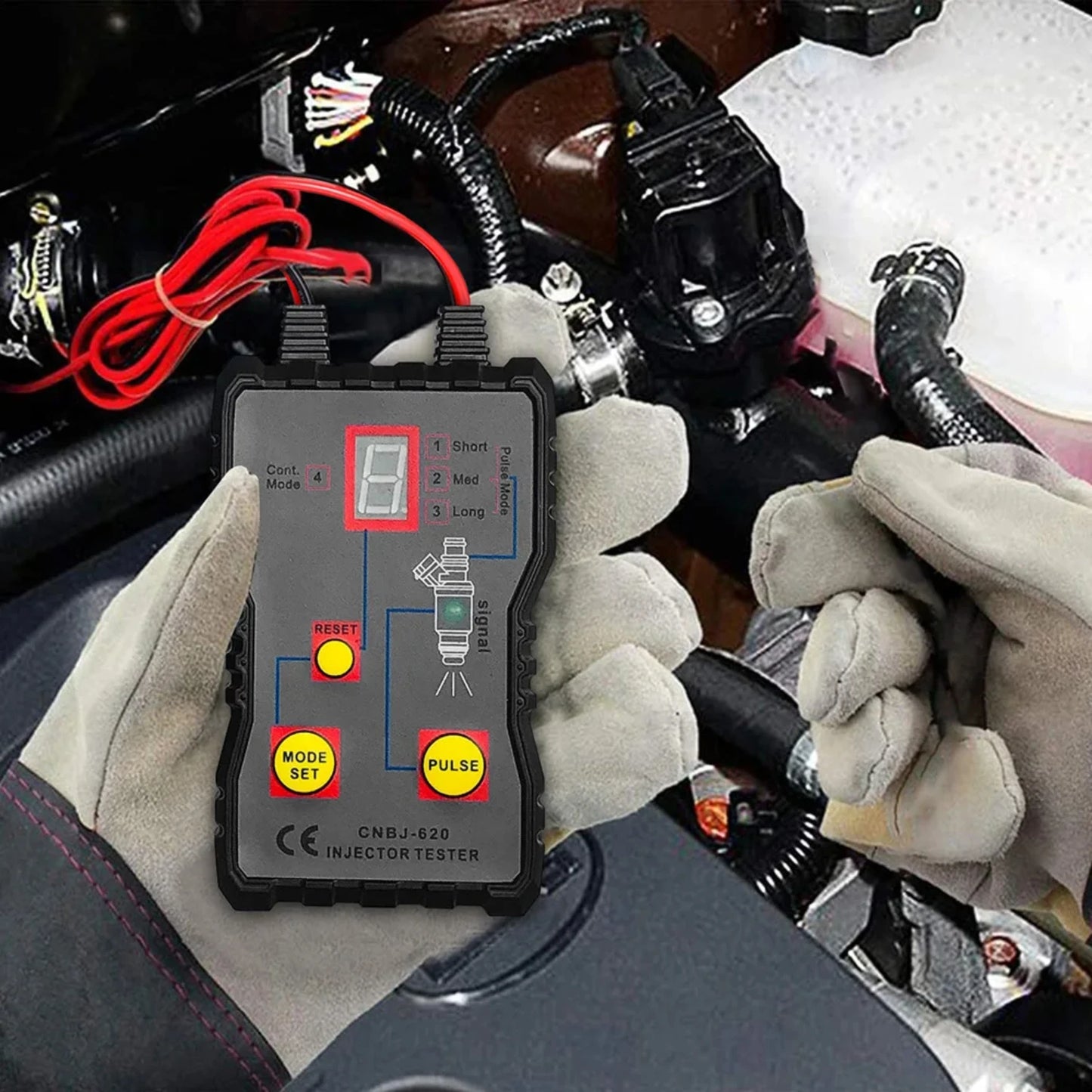 12V Car Fuel Injector Tester/ Motorcycle Diagnostic Tool.