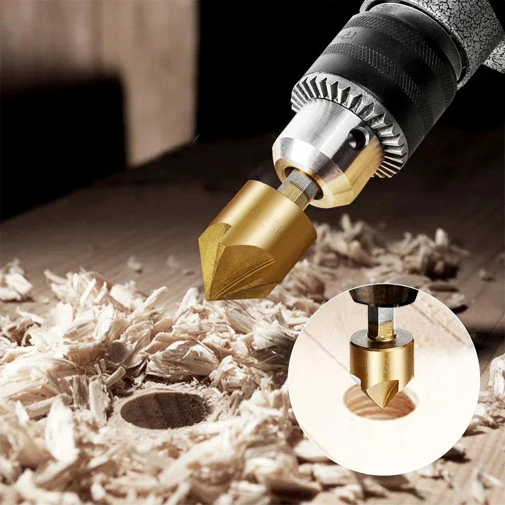 Countersink Drill Bit 1/4'' Hex Shank