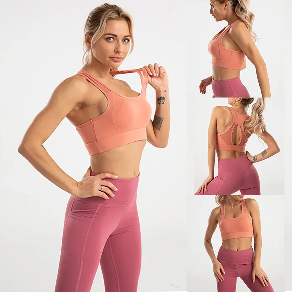 Oh! 2 Pieces Yoga Suit/ Sportswear.