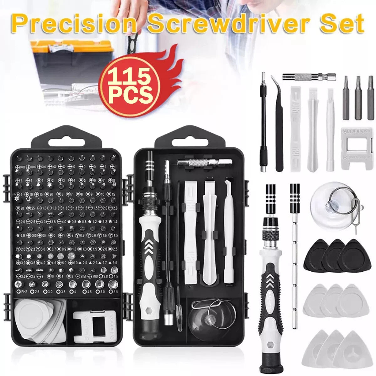 115 in 1 Precision Screwdriver Set