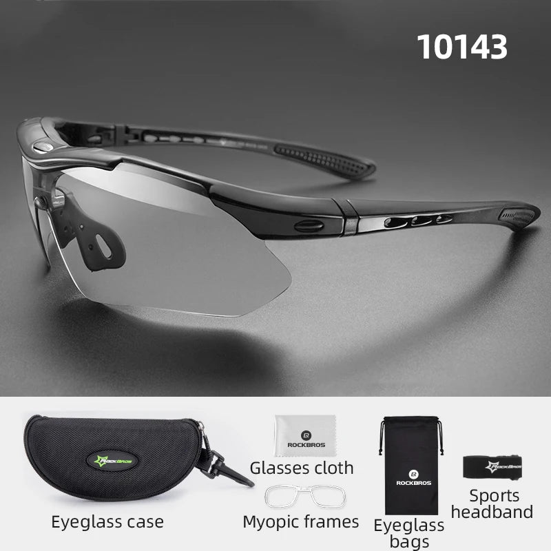 ROCKBROS Polarized Sport Sunglasses for Men/ Women UV400.