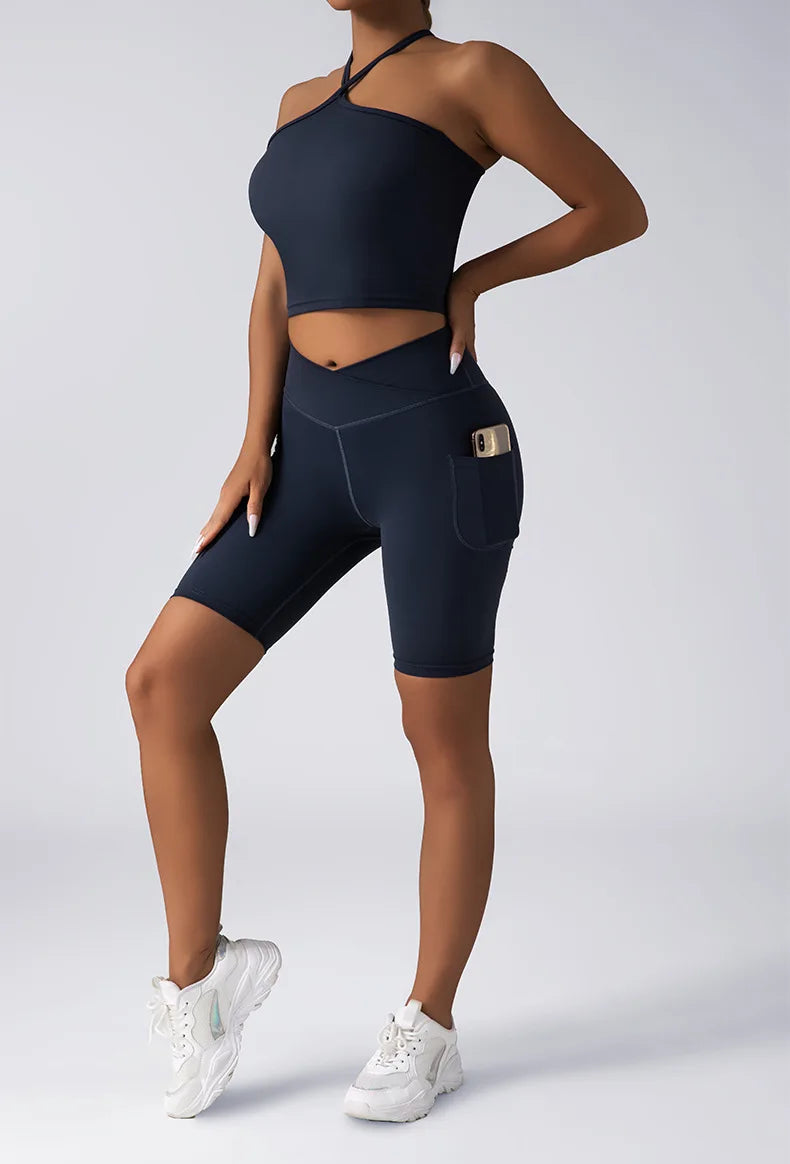 Women's Seamless 2 Piece Workout Sports Wear.