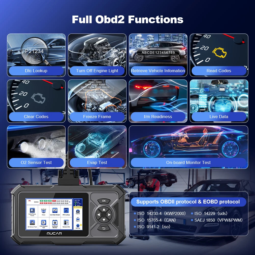 OBD2 Scanner Car Code Reader