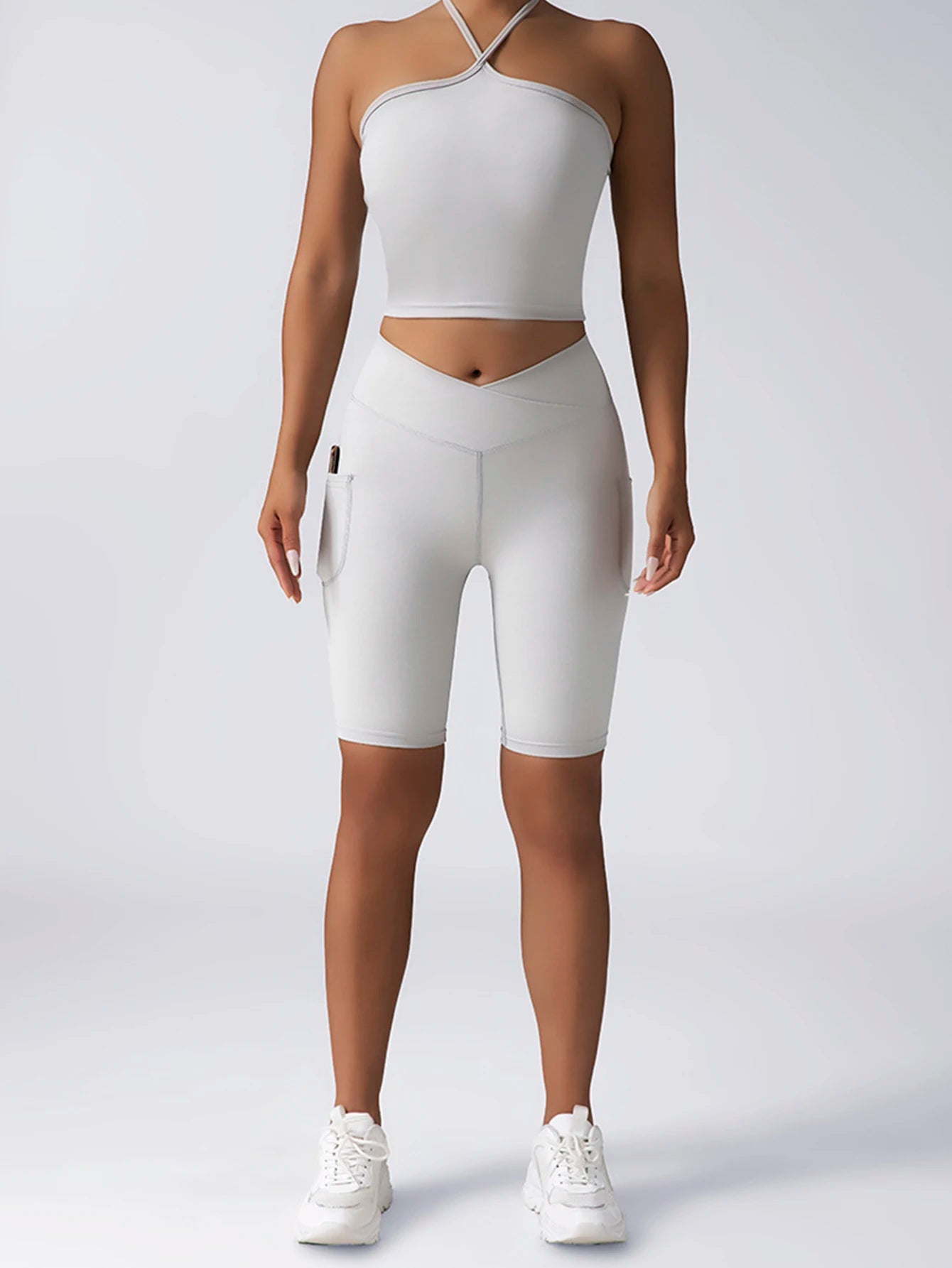 Women's Seamless 2 Piece Workout Sports Wear.